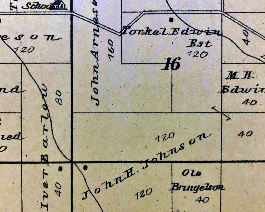 1901 map